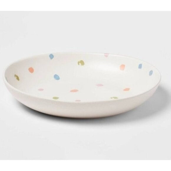 Target Threshold™ 41oz Melamine Dot Dinner Salad Pasta Bowl Set of 2 - Picture 1 of 9